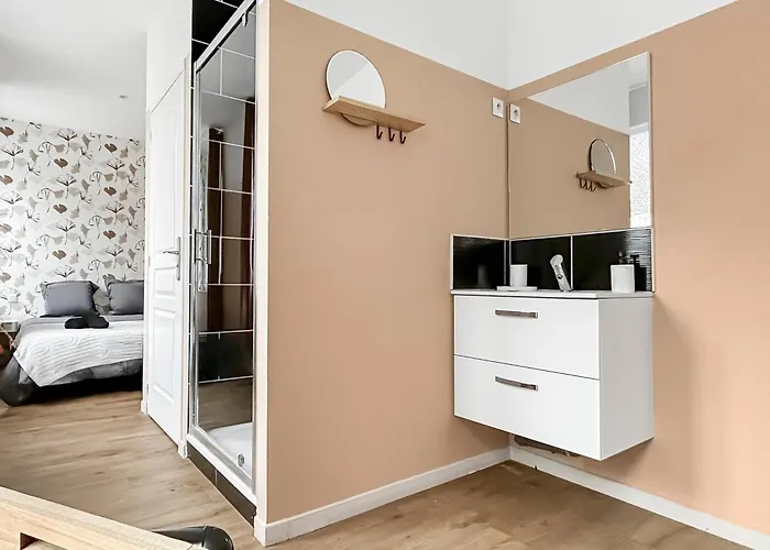 Fibre Rapide Cosy Rénové Queen Size Proche Lille Roubaix