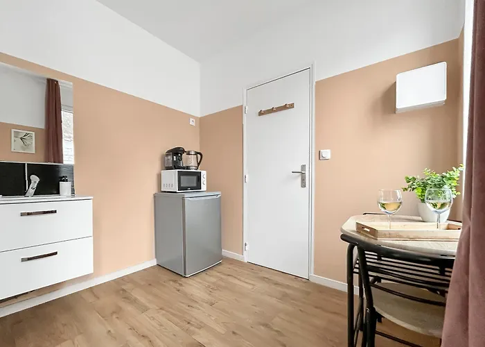 Appartement Fibre Rapide Cosy Rénové Queen Size Proche Lille Roubaix